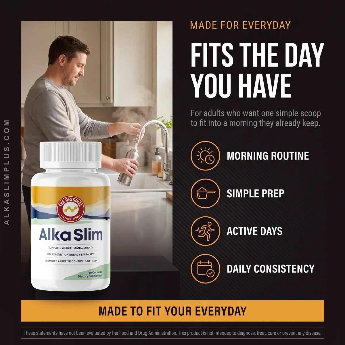 Who AlkaSlim is for — everyday use